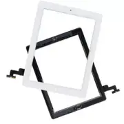 Glass Touch Screen Digitizer W/ Home Button Assembly for iPad 2 2nd Gen White US