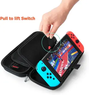 【日本代購】Nintendo Switch盒 大容量保護蓋袋尼龍材料防塵 防污 抗衝擊