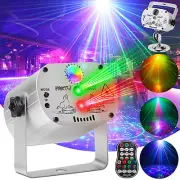 1240 Patterns DJ Laser Projector Stage Light LED RGB Party KTV DJ Disco + Remote