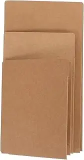 TEHAUX 3pcs Paper File Folder Zipper Case Card Holder Organizer for Travel Documents