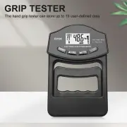 Digital LCD Grip Strength Tester 396Lbs/180Kg Hand Dynamometer Grip Strength