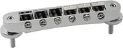 Musiclily Pro 52mm String Spacing ABR-1 Tune-o-matic Bridge Wide Body LP Bridge for Epiphone Les Paul SG Style Electric Guitar, Chrome