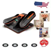 Portable Under Desk Elliptical - Touchscreen Control for Home or Office Fitness