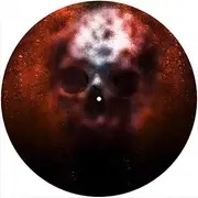 Slipmat Slip Mat Scratch Pad Felt for Any 12" LP DJ Vinyl Turntable Record Player Custom Graphical - Skull Sunken 2