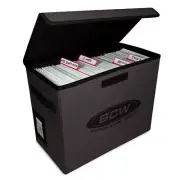 2 BCW Black Comic Book Foldaway Totes