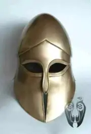 Christmas Knight Spartan Helmet Replica 18ga Sca Larp Medieval Corinthian Helmet