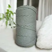 3MM Luxe Braided Macrame Cord | SERENITY | 100% Premium Cotton MELB Australia
