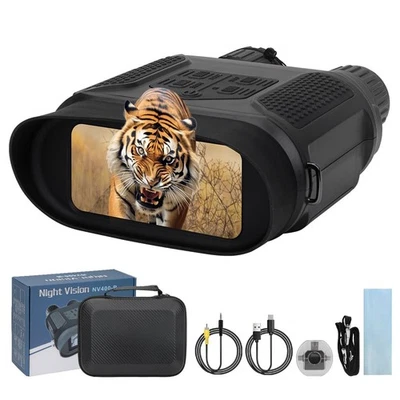 Pro Night Vision Binoculars, Digital Infrared, 4" Screen, 2X Zoom, Essential ...