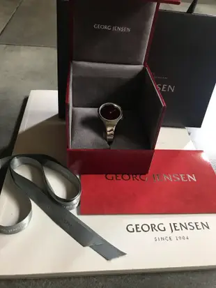Georg Jensen 喬治傑生朵蘭手錶336平面錶面