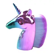 Catzon Travel Makeup Brush Tool Foundation Makeup Brush-Purple