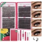 Lash Clusters 640pcs-Eyelash Clusters 11-18mm Lash Extension Kit Fluffy Lash ...