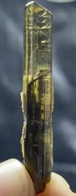 13 Carat Natural Beautiful Clinozoisite Perfect Crystal From Bunner Swat Kpk