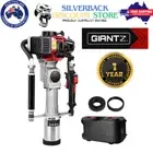 Giantz 55CC Petrol Post Driver 2-Stroke Rammer Pile Star Picket Fence Hole Red