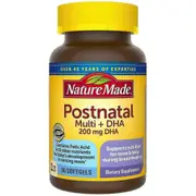 Nature Made Postnatal Multi + Dha Softgels, 60 Ea