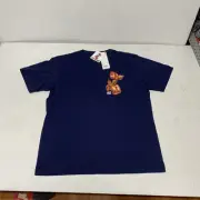 Uniqlo Jeff Koons T Shirt M Balloon Art Graphic Blue Short Sleeve Ut NEW Nwt