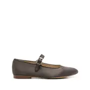 [Le Monde Beryl] Le Monde Beryl Mary Jane Ballet Flats 41 IT BROWN