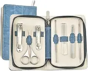 Manicure Set,Nail kit Manicure Set,Nail Care kit, Manicure Tools Manicure Complete 7 Piece Stainless Steel Nail Clippers Nail Clipper Set