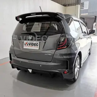 威德汽車精品 08-13 HONDA FIT 2代 2.5代 燻黑 LED 導光 尾燈 跑馬型