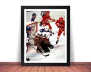 Framed JIM CRAIG Photo Picture 1980 TEAM USA vs SOVIET UNION 8x10 or 11x14 (W7)