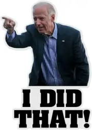 10-100pcs I Did That Biden 2.3" x 1.8" Funny Humor Pump Sticker Gas Prices Meme