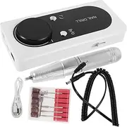 HONMEET Portable Nail Drill Machine Rechargeable Battery Professional Electric Nail File Gel Polish Remover