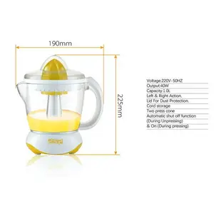 DSP丹鬆 電動小型家用 自動榨汁機 檸檬橙子壓榨渣汁分離橙汁機