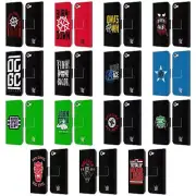 OFFICIAL WWE SUPERSTARS 8 LEATHER BOOK WALLET CASE FOR APPLE iPOD TOUCH MP3