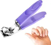 Fingernail Clipper, Heavy Duty Pedicure Nail Set, Anti-Splash Personal Care Tools, Fingernail Trimmer for Travel Grooming, Home Manicure