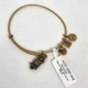 ALEX and ANI Ode to the Owl Bangle Bracelet NWT