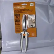 Fiskars Easy Action PowerCut Fabric 8” Snips/Scissors