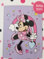 Disney Junior Minnie Mouse Plush Throw NIP
