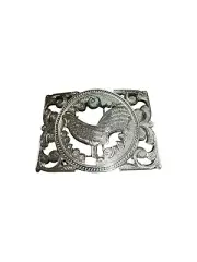 Rooster cowboy western style belt buckle hebilla vaquero gallo Hebilla Charro