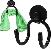 Refrigerator Magnet Hooks,Metal Hand Towel Holder Towel Rack Hooks | Drill- Installation, Double Hook Towel Hanger Rack for Bath Towels, Kitchen Dish Towels