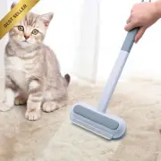 Cat Brush Lint Remover with Adjustable Handle Detachable Large Head for Pet Hair