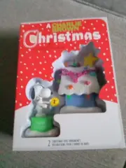 A Charlie Brown Christmas Snoopy & Dog House Ornament Pack, Story Book