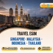[eSIM] Travel for Singapore, Malaysia, Indonesia, Thailand highspeed 4G data
