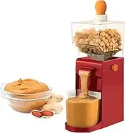 Nut Grinder, Electric Peanut Butter Maker, 500ML Nut Butter Machine, Portable Electric Grain Mills Grinder, 120W Kitchen Butter Machine, Corn Grain for Home Kitchen Commercial Use