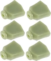 ifundom 6 Pack Guitar Tuning Pegs Plastic Tuner Cap Handles for Electric Guitar Stylish Musicians