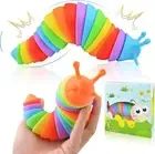 Fidget Slug Toys, Sensory Slug Fidget Bulk Toys for Autistic Kids & Adults, Auti