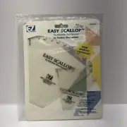 Wrights EZ Quilting Plastic Pie Shape Template 2 Count 8823754 Unopened