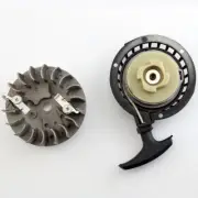 Easy Pull Start Starter part &Flywheel Mini Pocket Bike ATV Dirt Bike Recoil