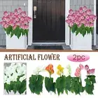 Plastic Outdoor Artificial Flowers Fake Plant Grass Garden Calla lily Home Decor