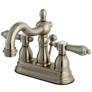Kingston Brass KS160.BAL 1.2 GPM Centerset Bathroom Faucet - Nickel