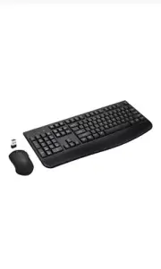 Full-Sized 2.4GHz Wireless Keyboard and Mouse Combo