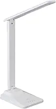 Depisuta LED Desk Lamp, Touch Control Dimmable Table Lamp with 4 Lighting Modes, No Flicker & No Dazzle, Foldable Cordless Rechargeable Desk Light for Home, Office, Bedroom, Dorm