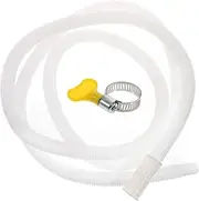 GRIRIW Air Conditioner Drain Water Drain Hose Dishwasher Drain Hose Inlet Hose Water Drain Hose kit Portable Hose Washing Machine Flexible Pipeline abs Connector
