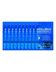 [Some By Mi] Hyaluron Moisturizing Glow Luminous Ampoule Mask Bundle 10 Pieces