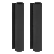Foam Sheets Crafts Arts Foam Paper 30cm x 100cm x 1mm/ Black / 2 Pcs