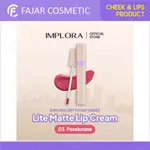 FAJARCOSMETIC IMPLORA DAY TO DAY 系列 LITE 啞光唇膏 03 PASSIONATE