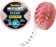SCOTCH CLEAR MOUNTING TAPE 2 5CM X 11 4M 410-LONG